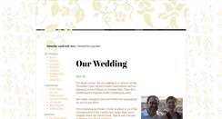 Desktop Screenshot of kurtandtrish.gettingmarried.co.uk