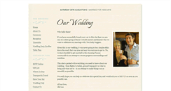 Desktop Screenshot of andobazza.gettingmarried.co.uk