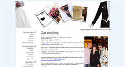 Desktop Screenshot of jasonandsam.gettingmarried.co.uk