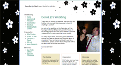 Desktop Screenshot of deriandjo.gettingmarried.co.uk