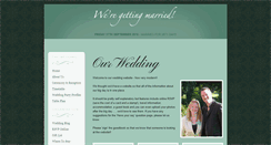 Desktop Screenshot of lisaandneil.gettingmarried.co.uk