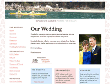 Tablet Screenshot of andyandfi.gettingmarried.co.uk