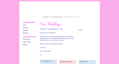 Desktop Screenshot of charlotte-and-simon.gettingmarried.co.uk