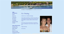 Desktop Screenshot of pipandnick.gettingmarried.co.uk