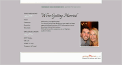 Desktop Screenshot of andrewandsara.gettingmarried.co.uk