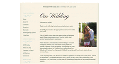 Desktop Screenshot of mikaela-and-andrew.gettingmarried.co.uk