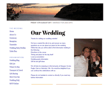 Tablet Screenshot of graemeandshona.gettingmarried.co.uk