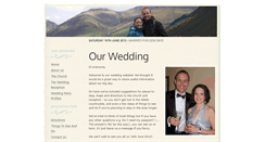 Desktop Screenshot of markandcarolyn.gettingmarried.co.uk