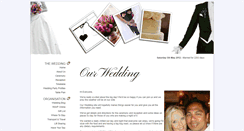Desktop Screenshot of michelle-and-kevynh.gettingmarried.co.uk
