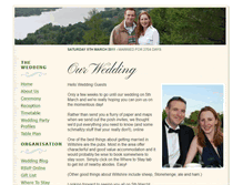 Tablet Screenshot of lucy-and-paul.gettingmarried.co.uk