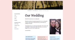 Desktop Screenshot of lauraandbenharris.gettingmarried.co.uk