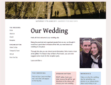 Tablet Screenshot of lauraandbenharris.gettingmarried.co.uk