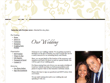Tablet Screenshot of andreandade.gettingmarried.co.uk