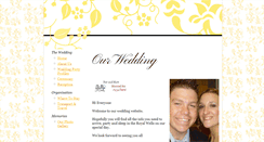 Desktop Screenshot of matt-n-nat.gettingmarried.co.uk