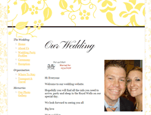 Tablet Screenshot of matt-n-nat.gettingmarried.co.uk