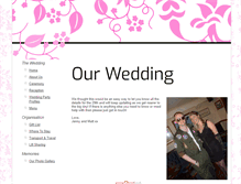 Tablet Screenshot of jenandmattare.gettingmarried.co.uk