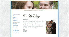 Desktop Screenshot of izzyandjon.gettingmarried.co.uk