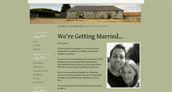 Desktop Screenshot of dougandamy.gettingmarried.co.uk