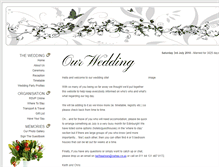 Tablet Screenshot of keithandchris.gettingmarried.co.uk