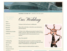 Tablet Screenshot of landp.gettingmarried.co.uk