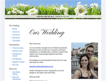 Tablet Screenshot of bandg.gettingmarried.co.uk
